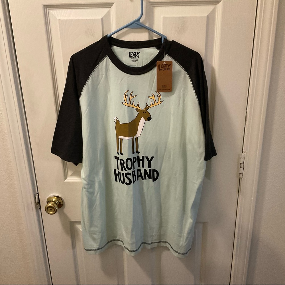 Lazy One Black and White Short Sleeve Tees